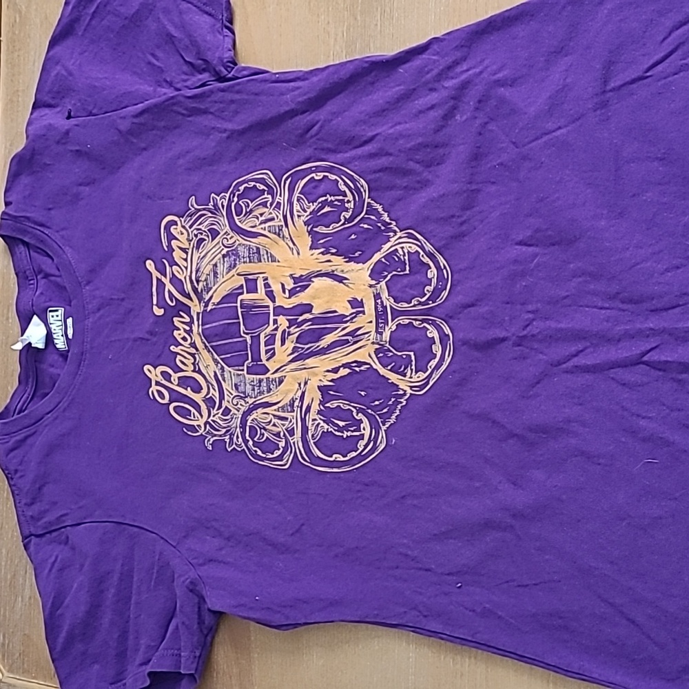 Marvel Baron Zemo Tee Shirt Ladies Size Large